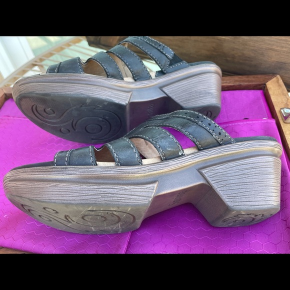 Sanita 9/EU39 leather Sandals made in Portugal - Picture 12 of 17